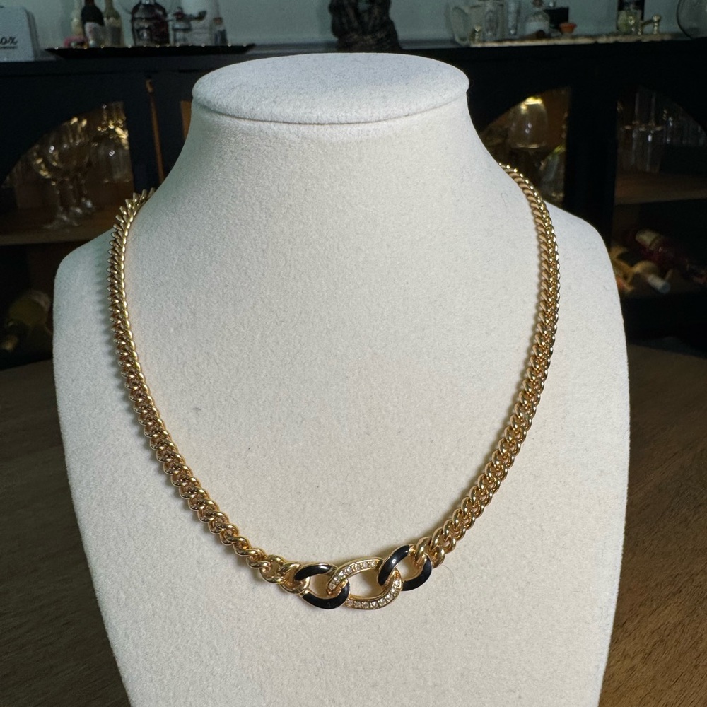 Christian Dior Cuban Link Necklace